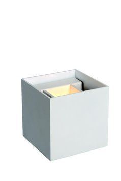 Настінний точковий світильник для ванної Lucide AXI LED 2x7W 2700K IP54 Adjustable beam angle White, WHITE
