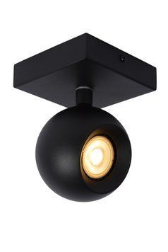 Потолочный точечный светильник Lucide FAVORI 1xGU10 Black