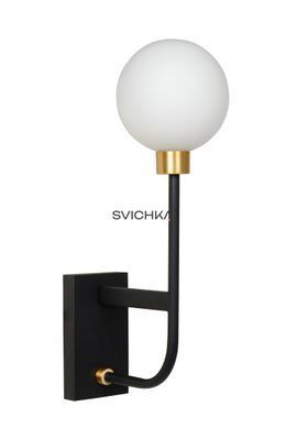 Настінний світильник для ванної Lucide BEREND 1xG9 IP44 Black, BLACK
