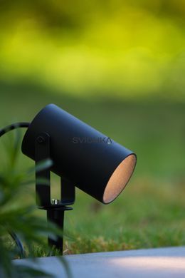 Садовый светильник Lucide TAYLOR &Oslash; 10 cm 1xGU10 IP65 Black