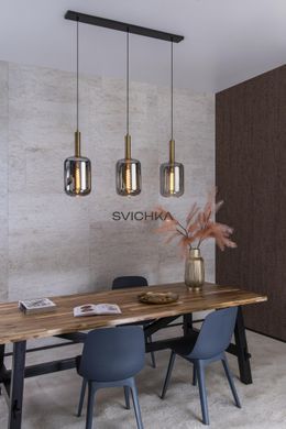 Подвесной светильник Lucide JOANET 3xE27 Smoke Grey