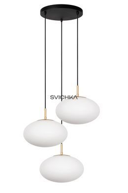 Подвесной светильник Lucide ELYSEE &Oslash; 55 cm 3xE27 Opal