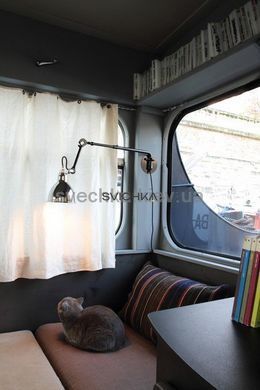 Настенный светильник Lampe Gras 203-Bl-Sat