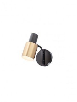 Бра Smarter Aurum, Brass, латунь, Чорний, Латунь, Чорний
