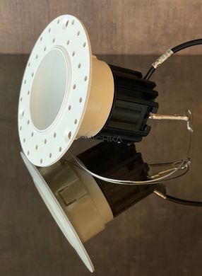 Врізний точковий світильник LTX TUB M TRIMLESS, D50mm, 11W 3000K, White