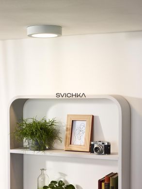 Стельовий світильник для ванної Lucide BRICE LED &Oslash; 18 cm LED Dim. 1x12W 3000K IP44 White, WHITE