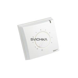 Терморегулятор з датчиком температури повітря DEVIreg 132, Білий, Білий