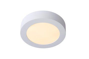 Стельовий світильник для ванної Lucide BRICE LED &Oslash; 18 cm LED Dim. 1x12W 3000K IP44 White, WHITE