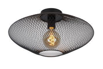 Стельовий світильник Lucide MESH &Oslash; 45 cm 1xE27 Black, BLACK, Чорний, Чорний