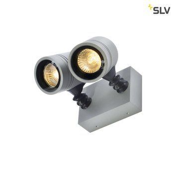 Світильник накладний SLV NEW MYRA WALL 2 233094, сірий, Сірий, Сріблястий, Сріблястий