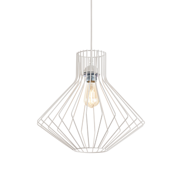 Підвіс (люстра) Ideal Lux AMPOLLA-4 SP1, Черный;Белый;Латунь, Білий, Чорний, Латунь, Білий, Білий