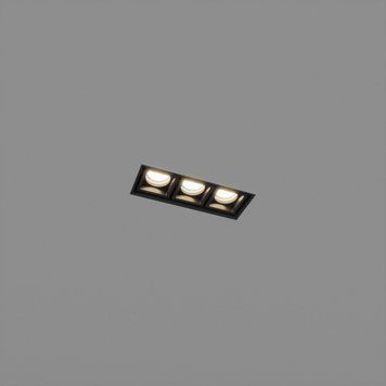 Вбудований світильник Skarlat RSL74145 3&times;2W BK 4000K, Чорний, 28