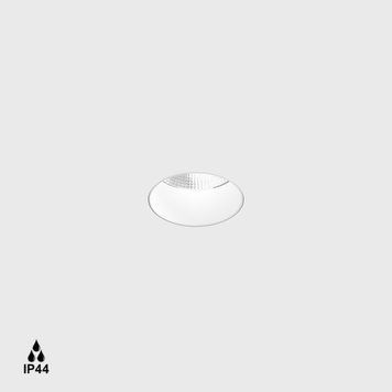 Врізний точковий світильник LTX TUB M TRIMLESS, D50mm, 11W 3000K, White