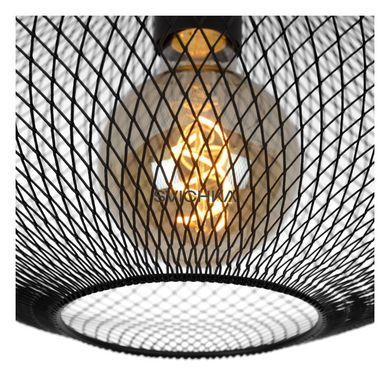 Потолочный светильник Lucide MESH &Oslash; 45 cm 1xE27 Black