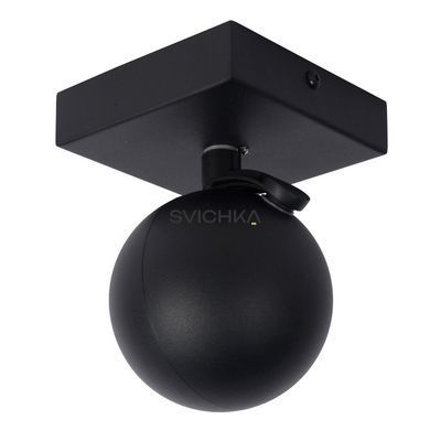 Потолочный точечный светильник Lucide FAVORI 1xGU10 Black