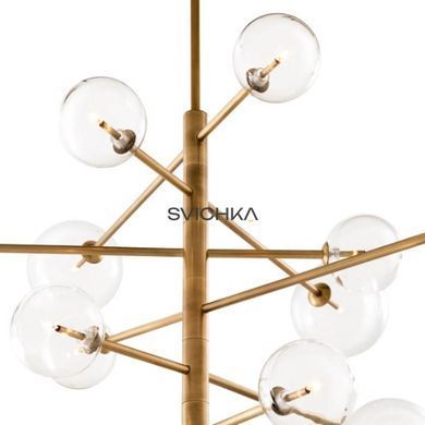 Підвісний світильник Eichholtz Chandelier Argento L, Brass