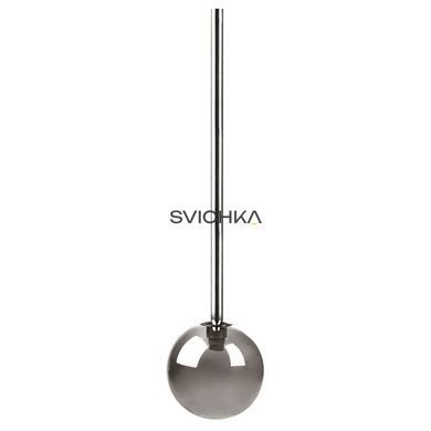 Підвісний світильник Zuma Line LUNA, Black/Transparent, Вишневий, Хром, Прозорий