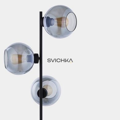 Торшер TK Lighting 5239 Cubus Graphite - 5239, Бежевий, Димчатий