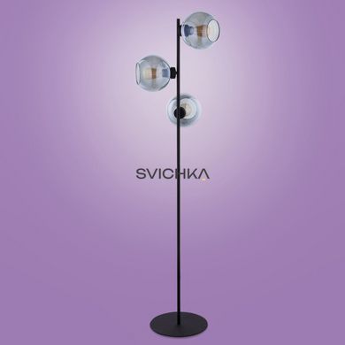 Торшер TK Lighting 5239 Cubus Graphite - 5239, Бежевий, Димчатий