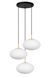 Подвесной светильник Lucide ELYSEE &Oslash; 55 cm 3xE27 Opal, Opal, Опал, Опал