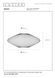 Потолочный светильник Lucide MESH &Oslash; 45 cm 1xE27 Black, BLACK, Черный, Черный