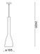 Ideal Lux FLUT SP1 SMALL Белый 035697