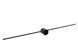 Настенный светильник для ванной Lucide MIZAR LED 1x11W 2700K IP44 Black, BLACK
