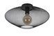 Потолочный светильник Lucide MESH &Oslash; 45 cm 1xE27 Black, BLACK, Черный, Черный