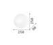Ideal Lux SIMPLY PL1 Білий 007960