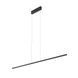 Подвесной светильник Nowodvorski BAR LED L, 3000K, Black, Черный, Черный, Черный