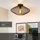Потолочный светильник Lucide MESH &Oslash; 45 cm 1xE27 Black, BLACK, Черный, Черный
