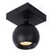 Потолочный точечный светильник Lucide FAVORI 1xGU10 Black, BLACK