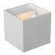 Настінний точковий світильник для ванної Lucide AXI LED 2x7W 2700K IP54 Adjustable beam angle White, WHITE