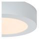 Стельовий світильник для ванної Lucide BRICE LED &Oslash; 18 cm LED Dim. 1x12W 3000K IP44 White, WHITE
