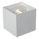 Настінний точковий світильник для ванної Lucide AXI LED 2x7W 2700K IP54 Adjustable beam angle White, WHITE