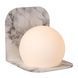 Настенный светильник для ванной Lucide DAVY 1xG9 IP44 Grey, Grey, Опал, Опал