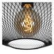 Потолочный светильник Lucide MESH &Oslash; 45 cm 1xE27 Black, BLACK, Черный, Черный