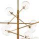 Підвісний світильник Eichholtz Chandelier Argento L, Brass