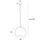 Підвісний світильник Maxlight Pierre 48cm, White