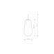 Плафон Nowodvorski CAMELEON PEAR L TR/G 8532, Золотой, Прозрачный