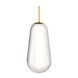 Плафон Nowodvorski CAMELEON PEAR L TR/G 8532, Золотой, Прозрачный
