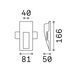 Підсвітка Ideal Lux Walky-2 White
