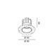 Врізний точковий світильник LTX TUB M TRIMLESS, D50mm, 11W 3000K, White