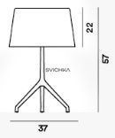 Настольная лампа Foscarini Lumiere XXL