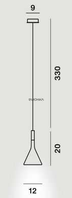 Подвесной светильник Foscarini Aplomb mini, White