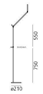 Торшер Artemide Demetra Floor 1734010A