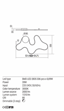 Бра REDO 01-1787 ESTORIL + Dimmable