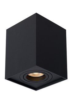 Потолочный точечный светильник Lucide TUBE 1xGU10 Black