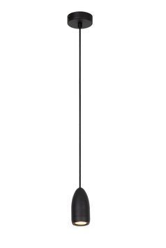 Підвісний світильник Lucide EVORA &Oslash; 10 cm 1xGU10 Black, BLACK