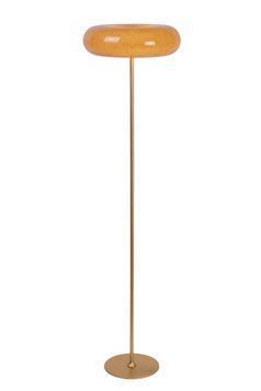 Торшер Lucide SENTINO &Oslash; 40 cm 3xG9 Taupe, Taupe, Matt Gold / Brass, Бежево-коричневий, Бежево-коричневий